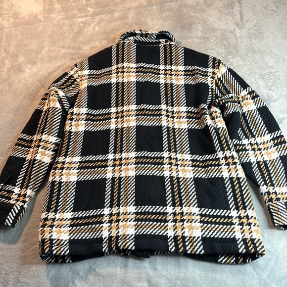 🎯Outerknown Cloud Weave Shirt Jacket Salt Cabin Plaid Size XS - Picture 8 of 16